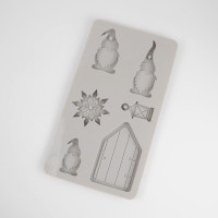 Silikon Gießform Wichtel für Beton Gips Wachs Silikon Gießform Wichtel für Beton Gips Wachs