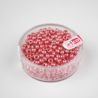 Indianer Perlen metallic pink für Schmuck Indianer Perlen metallic pink für Schmuck