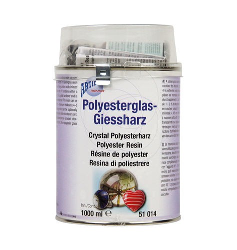 Polyesterglas-Giessharz (glasklar)