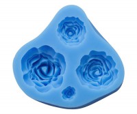 Silikongießform Rosen Silikongießform Rosen