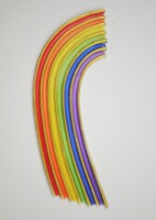 Wachs Regenbogen 16 cm Wachs Regenbogen 16 cm