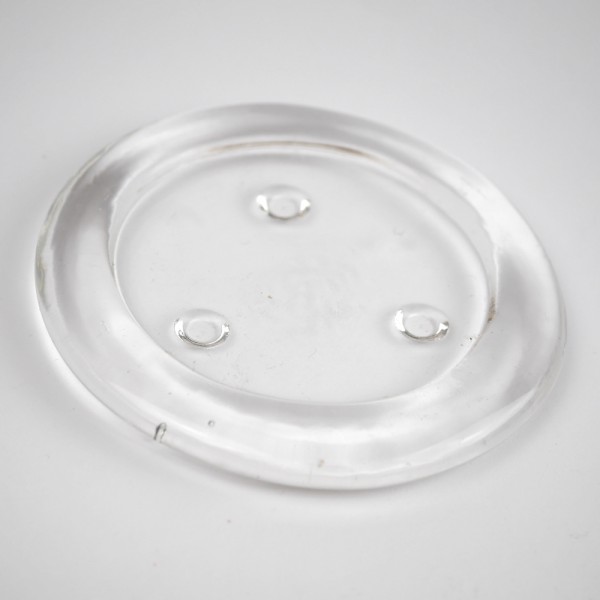 Untersetzer aus Glas rund 11 cm Durchmesser