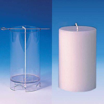 vertikale Streifen Kerzenform Einfache moderne Kerzen-Silikonform für Küchenbackmousse Seife geometrische moderne zylindrische Form Kerzenform-Herstellungsset Süßigkeiten Silikon-Kerzenform 