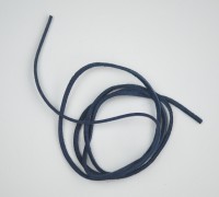Lederband eckig dunkelblau Lederband eckig dunkelblau