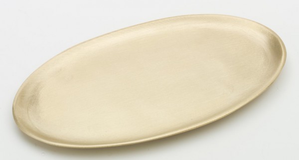 Teller oval 17x10 cm matt