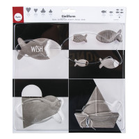 Gießform Fische für Beton und Gips Gießform Fische für Beton und Gips