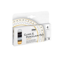 Glass und Porzellan Stifte Glamour 4 Stück Glass und Porzellan Stifte Glamour 4 Stück