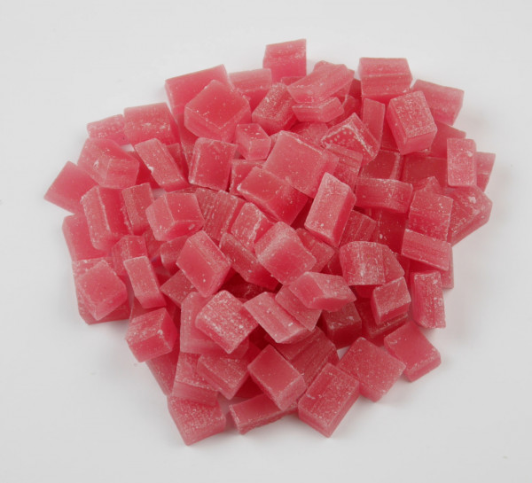 Wachswürfel rosa 200 g zum Kerzen gießen