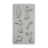 Silikon Gießform Rentiere Silikon Gießform Rentiere