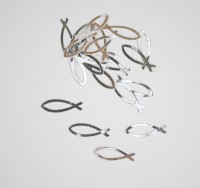Fisch Accessoires, Mini Pack silber Fisch Accessoires, Mini Pack silber