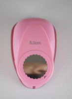 Stanzer Motivlocher Kreis gezahnt 5 cm Stanzer Motivlocher Kreis gezahnt 5 cm