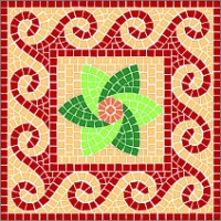 Mosaik Vorlagen -Marrakesch | 30x30 cm Mosaik Vorlagen -Marrakesch | 30x30 cm