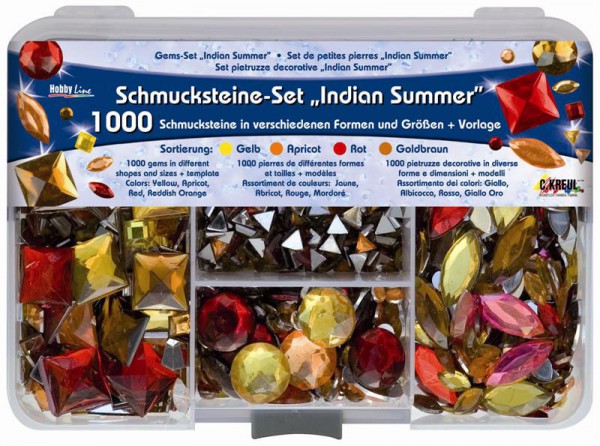 Schmucksteine-Set Indian Summer