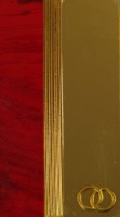 Wachsverzierset Eheringe gold - Komplettset Wachsverzierset Eheringe gold - Komplettset