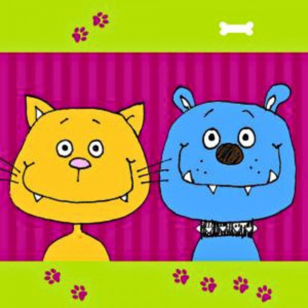 Servietten - Kitty + Bully