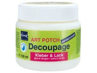 Art-Potch Decoupage Kleber & Lack - seidematt 150 ml Art-Potch Decoupage Kleber & Lack - seidematt 150 ml