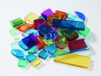 Acryl Kunststoffmosaik Luzy polygonal - Bunt Mix Acryl Kunststoffmosaik Luzy polygonal - Bunt Mix