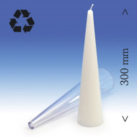 Kerzengießform Kegel 300 x 70 mm für Kerzen Kerzengießform Kegel 300 x 70 mm für Kerzen