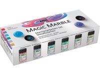Metallic-Marmorierfarben 6er-Set Metallic-Marmorierfarben 6er-Set