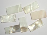Perlmutt natur 12x25 mm Perlmutt natur 12x25 mm
