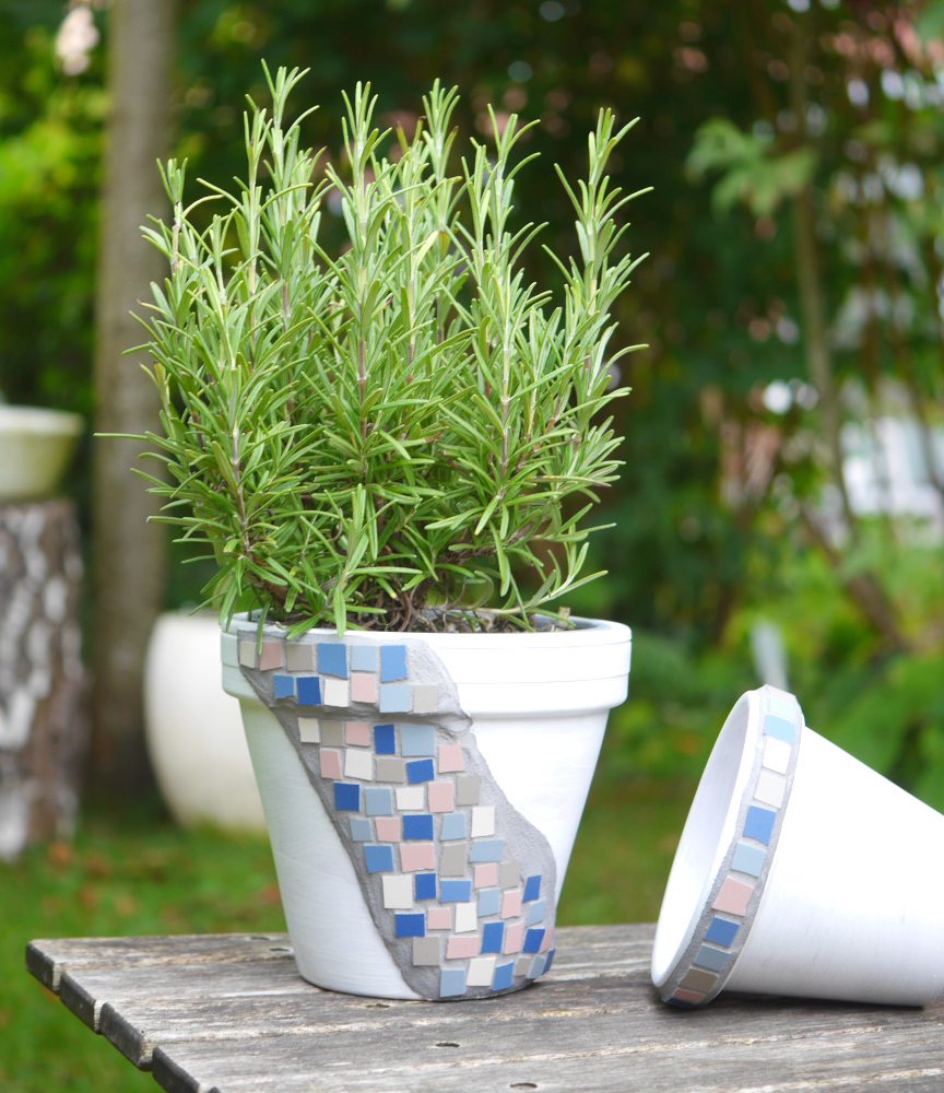 Blumentopf-Ceraton-Mosaik