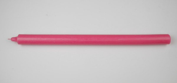 Stabkerze pink ca. 31,5 cm