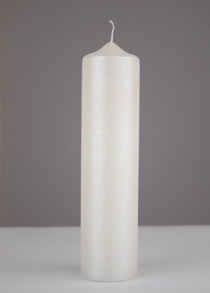 Perlmutt Kerzen Rohling Stumpen 60 mm