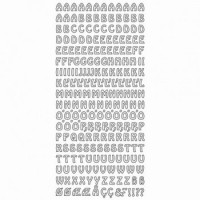 Stickerbogen Großbuchstaben Stickerbogen Großbuchstaben