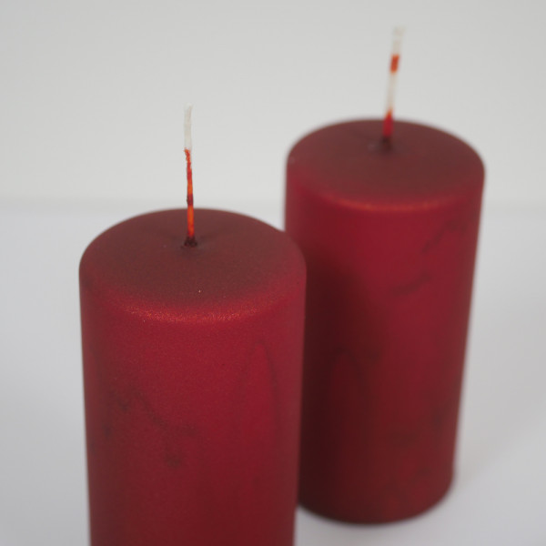 Kerzenlack Rot Metallic 500 g