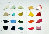 Mustertafel Flip-Keramik Mustertafel Flip-Keramik
