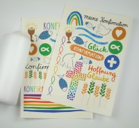 Kerzentattoos Konfirmation für große Kerzen Kerzentattoos Konfirmation für große Kerzen