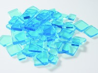 Acryl Kunststoffmosaik Luzy polygonal - Hellblau Acryl Kunststoffmosaik Luzy polygonal - Hellblau