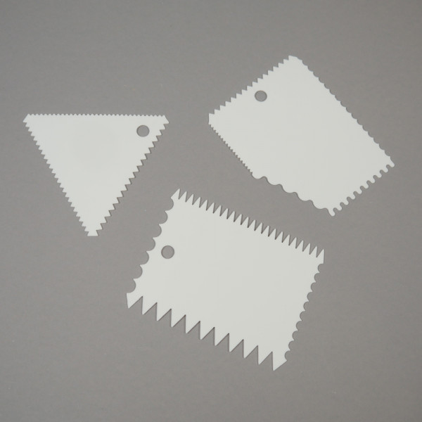 Glorex Effektspachtel 3er Set