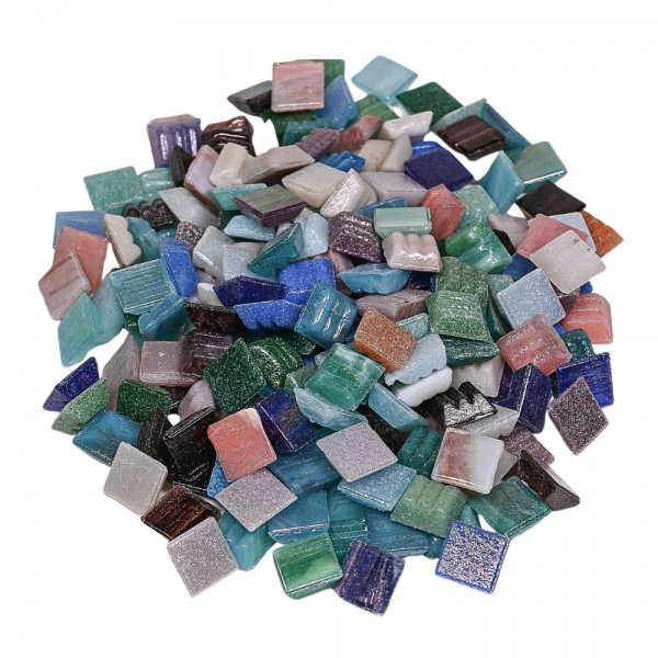 Joy Glas Deluxe - 10 x 10 mm - Bunt Mix