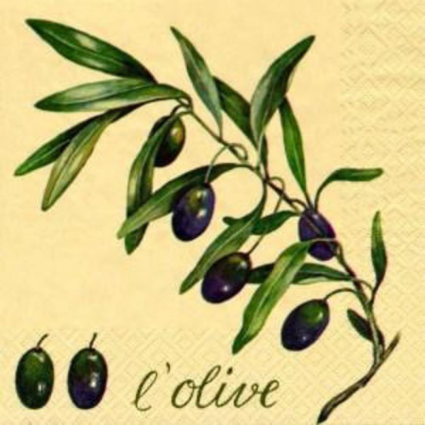 Servietten - L'Olive