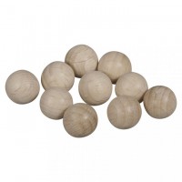 Rohholz-Kugeln, ungebohrt 10 mm Rohholz-Kugeln, ungebohrt 10 mm