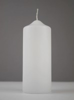 Stumpen Kerze weiß 150/60 mm Stumpen Kerze weiß 150/60 mm