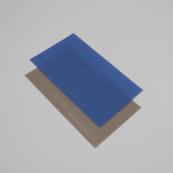 Wachsplatten 2er Set himmelblau und taupe