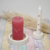 Gießform Kerzenhalter für Giessmassen Gießform Kerzenhalter für Giessmassen