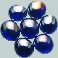 Glas-Nuggets irisierend in verschiedenen Farben Glas-Nuggets irisierend in verschiedenen Farben