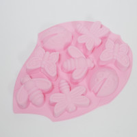 Silikon Gießform Schmetterlinge und Käfer Silikon Gießform Schmetterlinge und Käfer