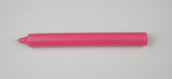 Stabkerze pink ca. 20 cm