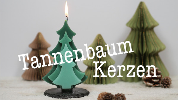 Tannenbaum-Kerzen-Weihnachten-Klein