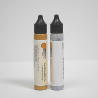 Kerzen Pen Glamour, 2 Stück, gold und silber Kerzen Pen Glamour, 2 Stück, gold und silber