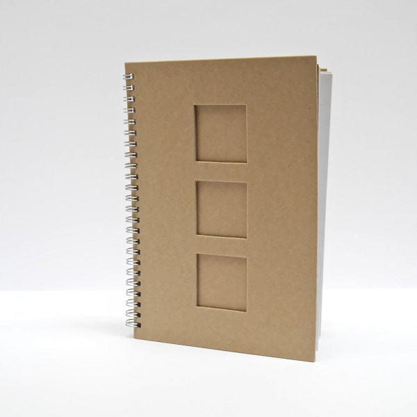 Notizbuch aus Papp Art – Quadrate – A5 