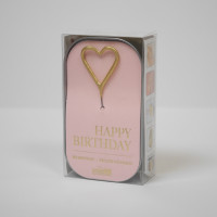 Wunderkerze mit Kuchen in Dose zum Geburtstag Wunderkerze mit Kuchen in Dose zum Geburtstag