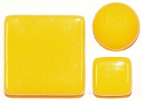 Fantasy Glas Mosaiksteine rund Ø 12 mm - Gelb Fantasy Glas Mosaiksteine rund Ø 12 mm - Gelb