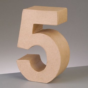 3D-Zahl - 5