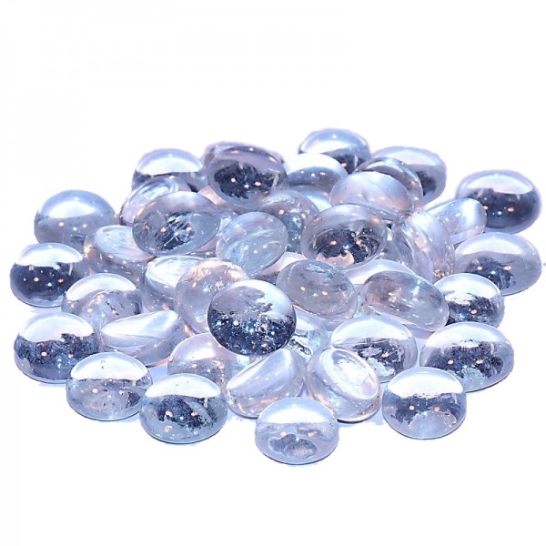 Glas-Nuggets 10 x 12 mm - Glasklar