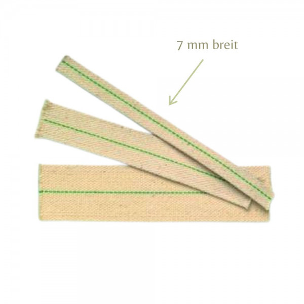 Lampendocht 7 mm breit